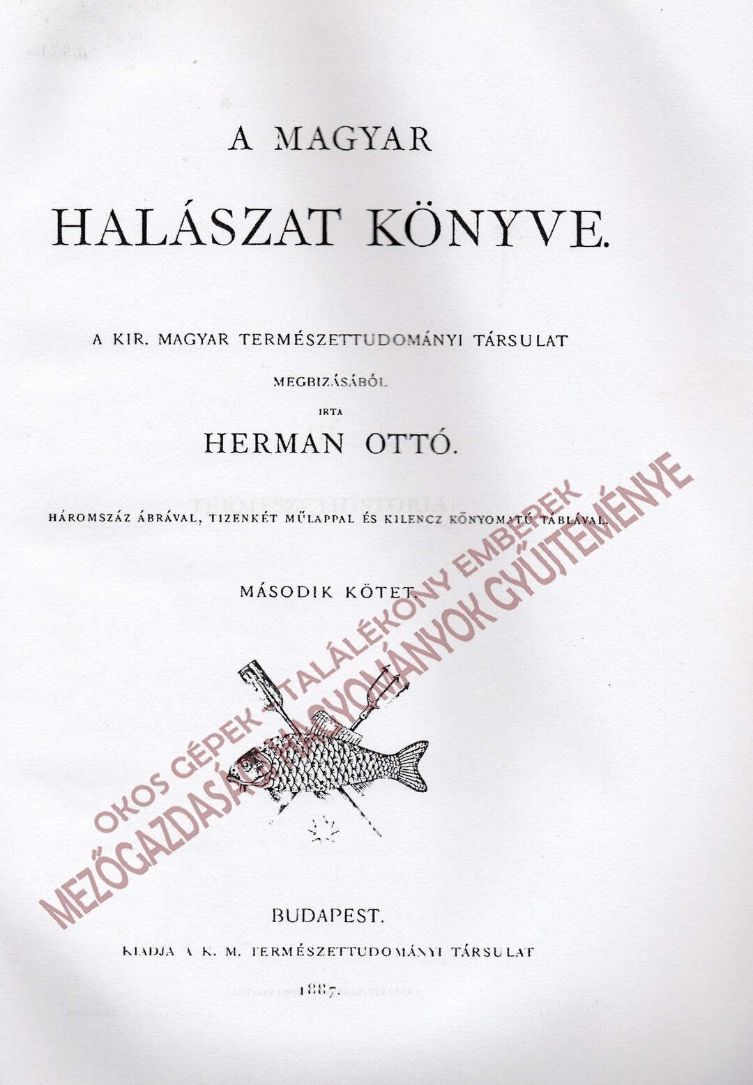 A Magyar halászat könyve II. kötet